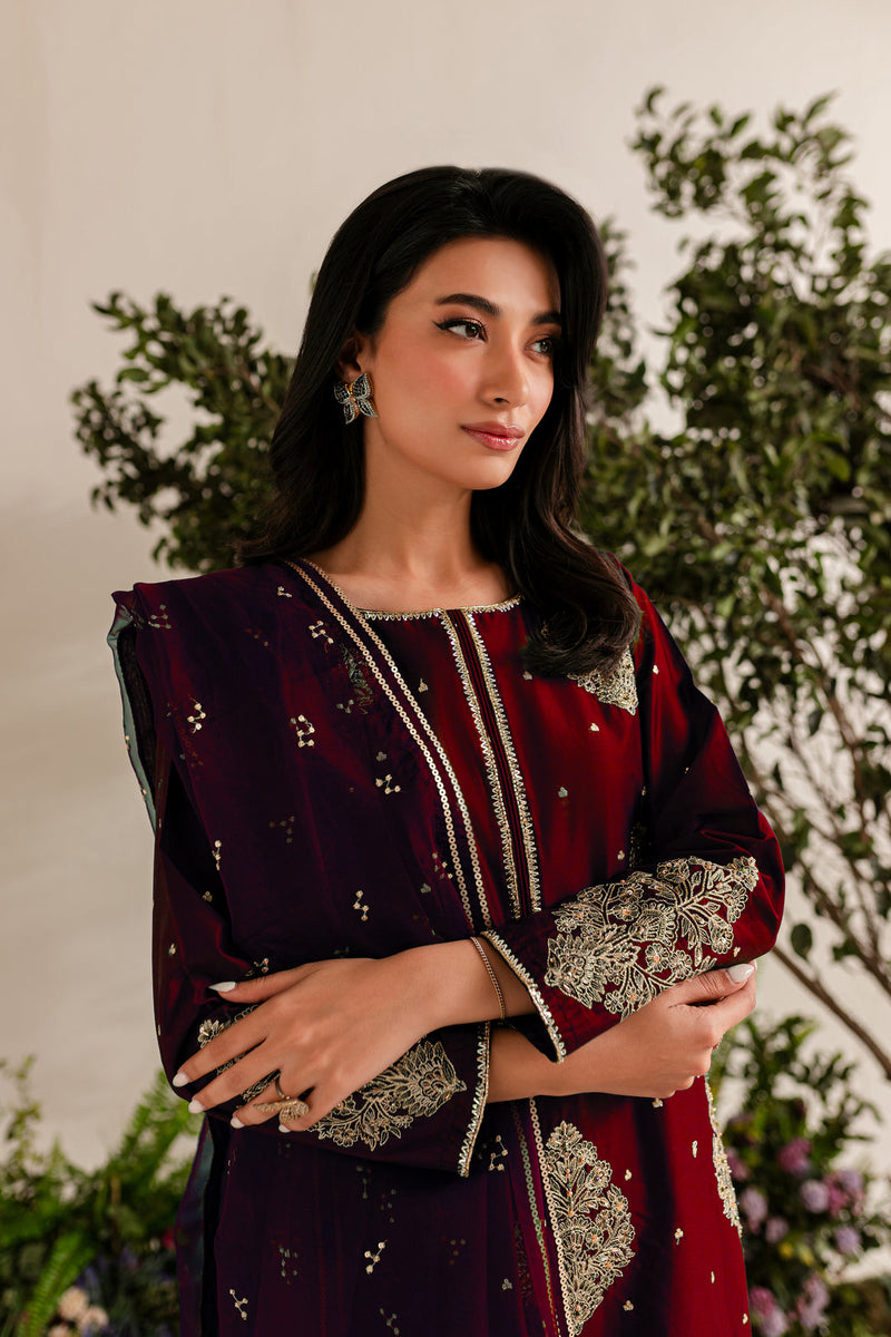 IMPERIAL EMBROIDERED 3PC Winter Dress FLAT 60%OFF