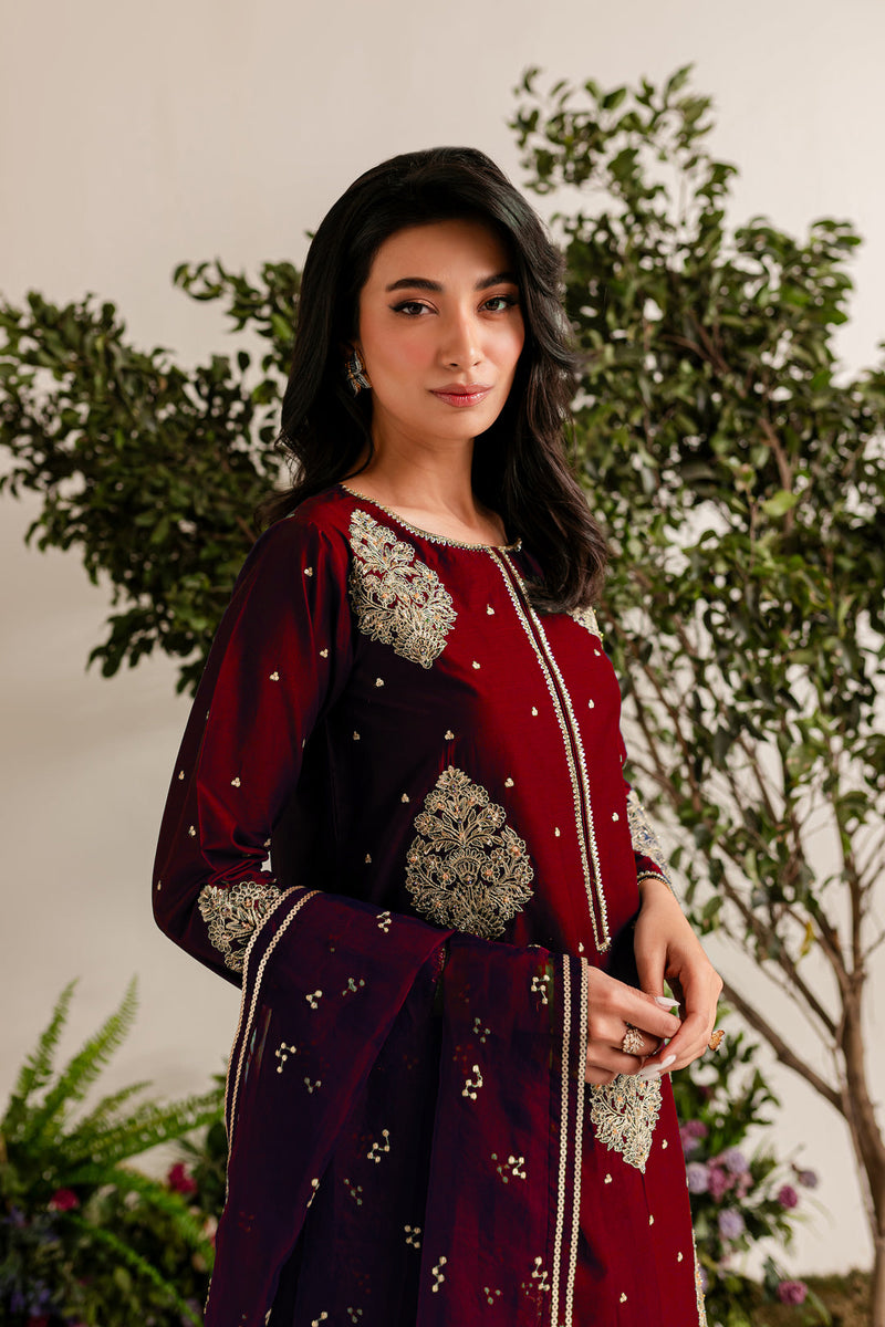 IMPERIAL EMBROIDERED 3PC Winter Dress FLAT 60%OFF