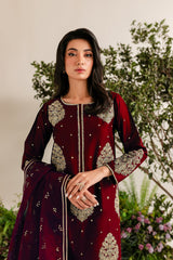 IMPERIAL EMBROIDERED 3PC Winter Dress FLAT 60%OFF