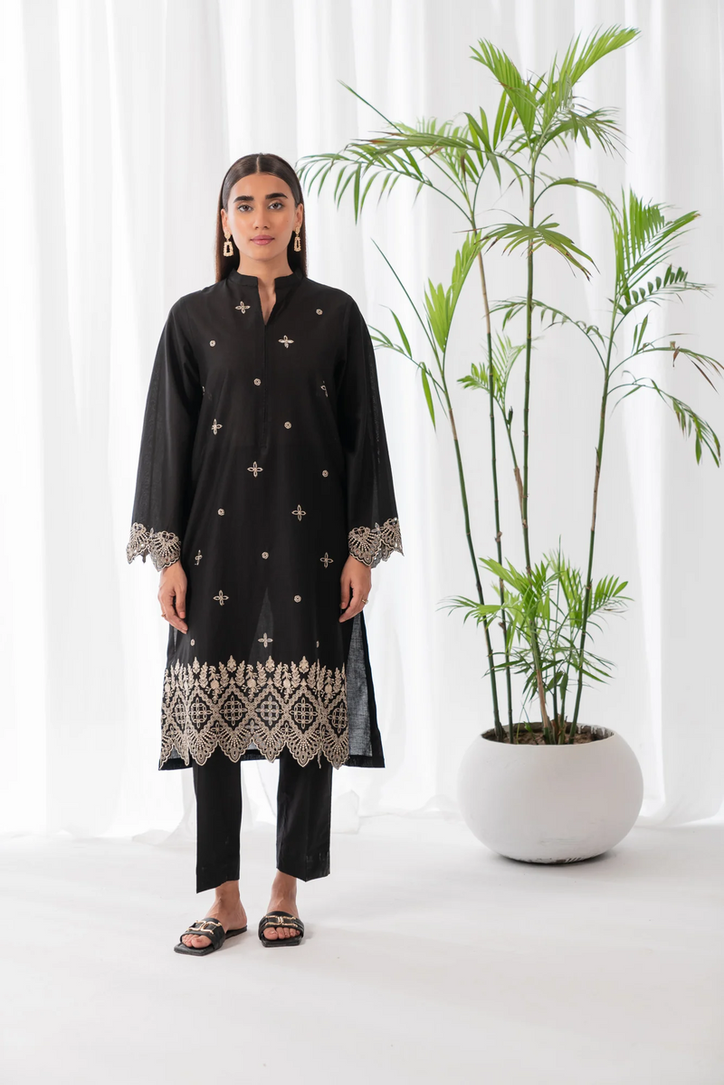 Deep Sea 2Pc winter Embroidered 50% Off