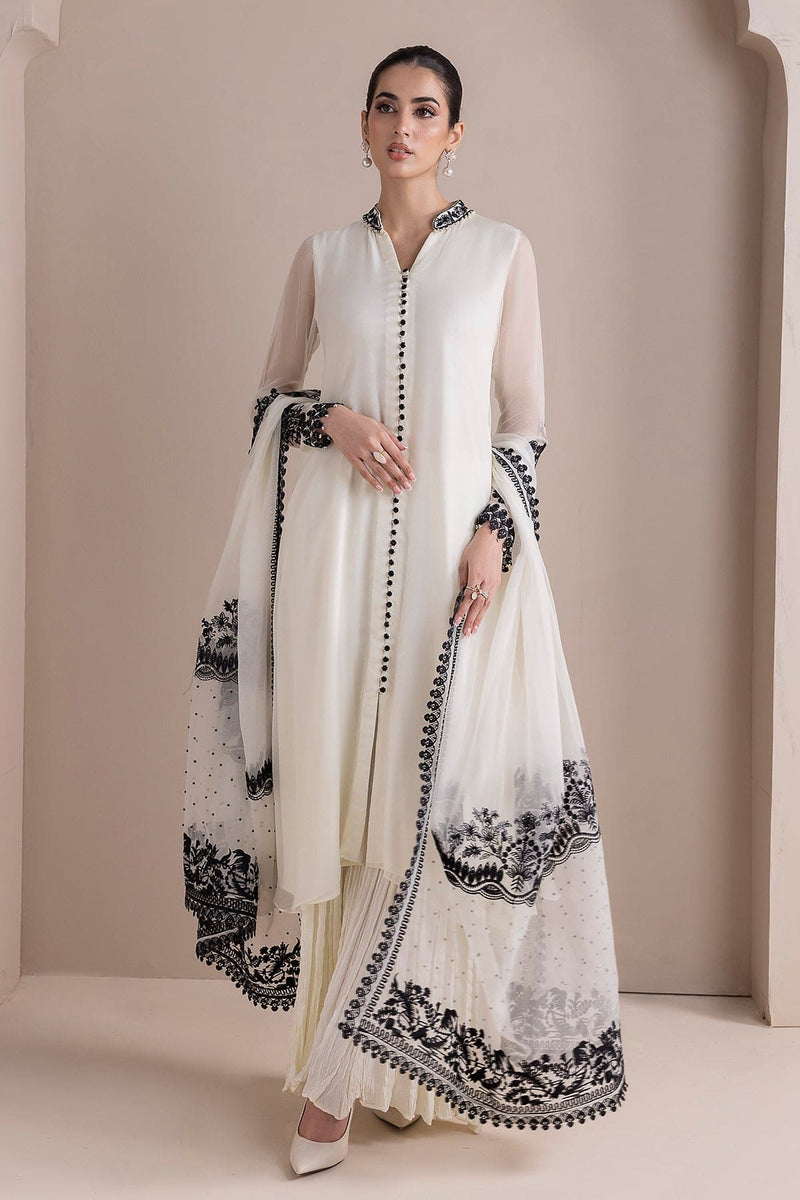 Bareerah 3 Pc EMBROIDERED CHIFFON