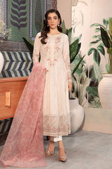 Mahpara 3 Piece Embroidered Dhanak(winter) Suit