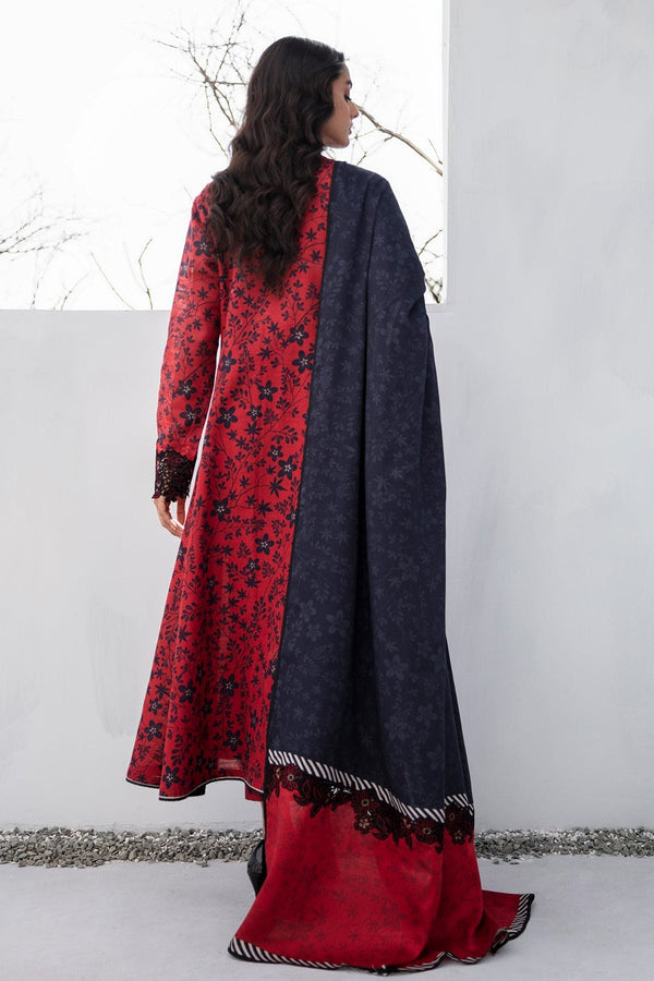 Rimash Maroon 3 Pcs Flat 50% OFF