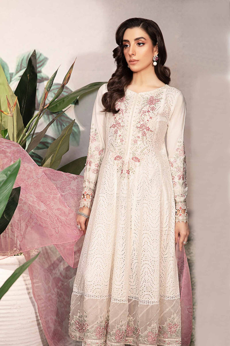 Mahpara 3 Piece Embroidered Dhanak(winter) Suit