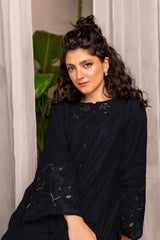 Black Afeefa 2Pc Flat 60% OFF