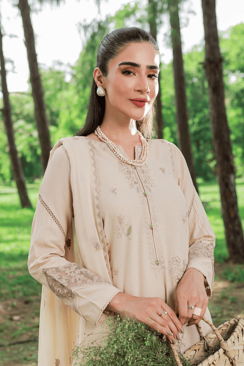 Saige 3Pc - Embroidered Lawn Dress