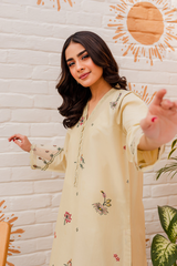 pista mishaal Embroidered shalwar kameez for women