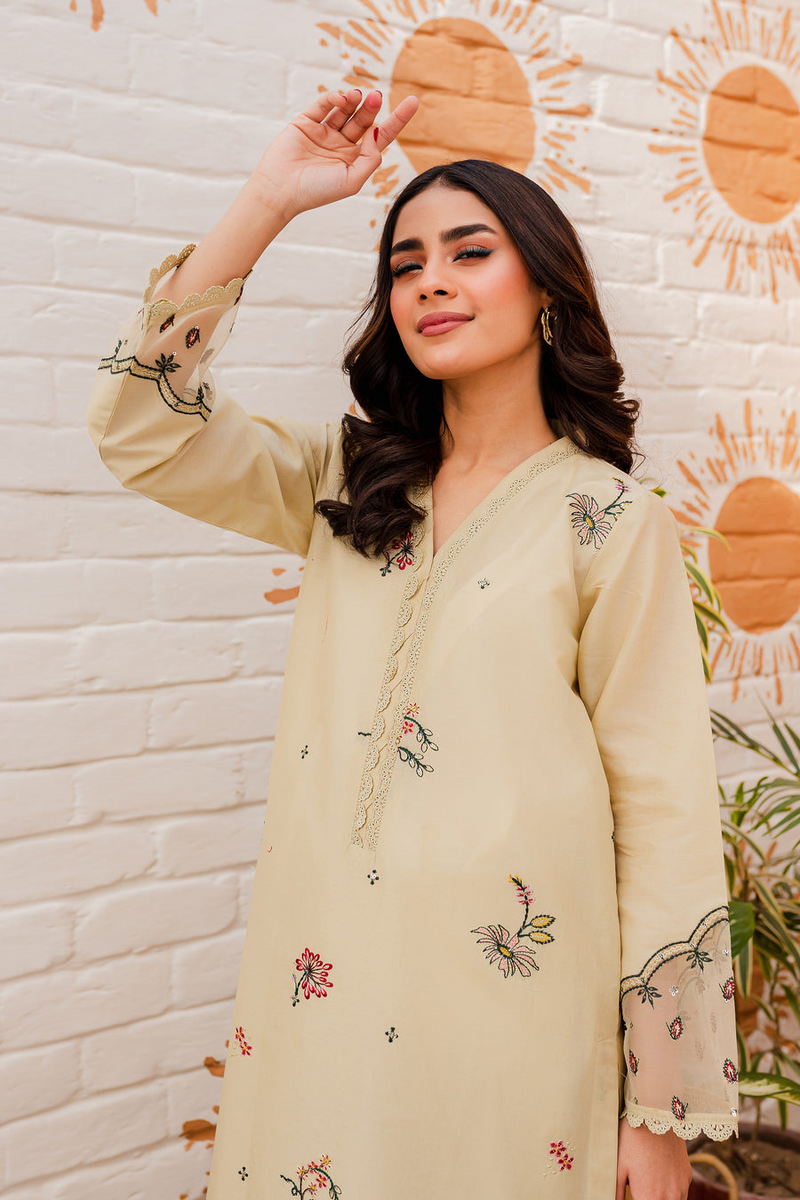 pista mishaal Embroidered shalwar kameez for women