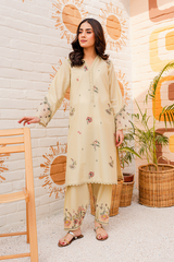 pista mishaal Embroidered shalwar kameez for women