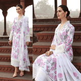 3 Pc Bareezay Cotton 60% Off Fully Embroidered