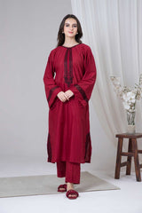 RED ROSE 02-Pc Flat 50% OFF