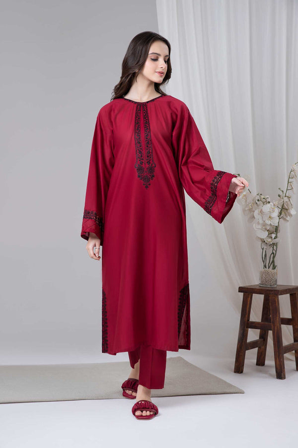 RED ROSE 02-Pc Flat 50% OFF