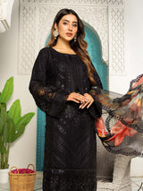 Anaya 03 Pc Winter Dress