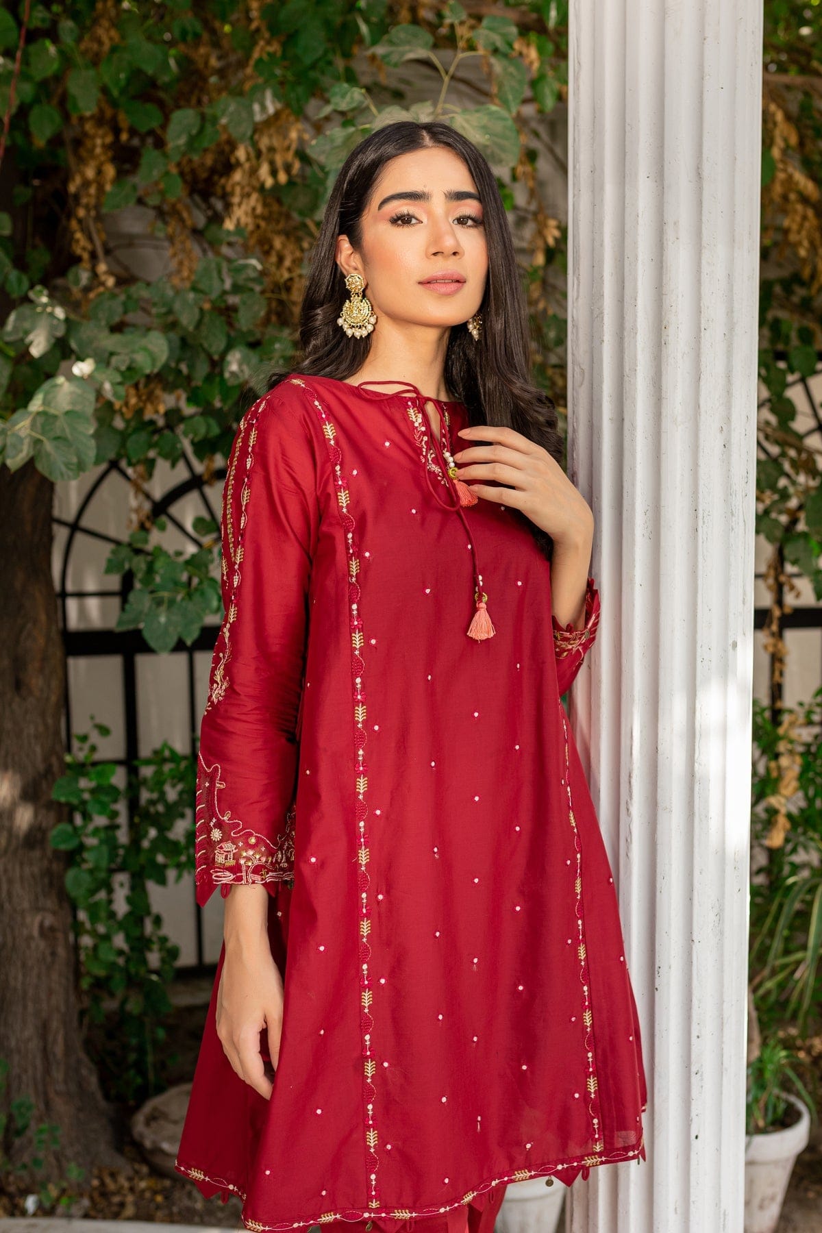 Best Selling Mid Season - Talia- Embroidered Suit – LALAZAR SHOP